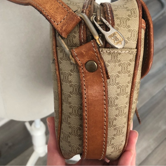 Vintage CELINE Macadam Crossbody Bag - Picture 8 of 17